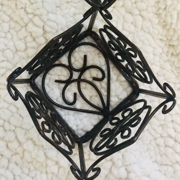 SLAH Rosedale Planters Wrought Iron Set of 2 - Picture 5 of 7